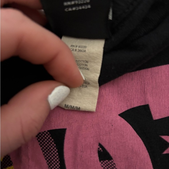 DC Y2K Black Tee with Multicolor Logo - Picture 5 of 5